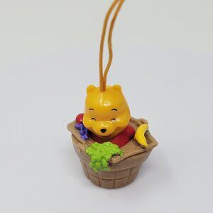 Peek-A-Pooh Fruit Basket Pooh Phone Charm series 16 100 acre wood series